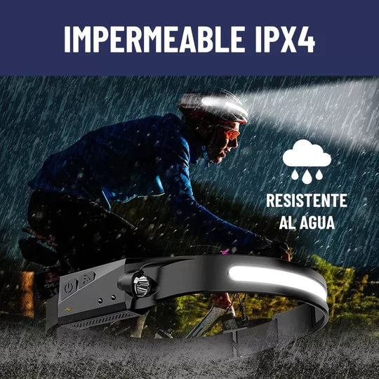 LINTERNA DE CABEZA CON SENSOR INTELIGENTE