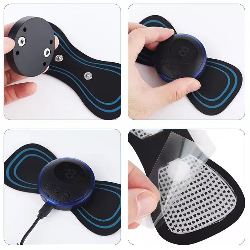 MASAJEADOR MUSCULAR ELÉCTRICO (2X PARCHES)