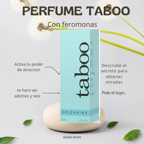 NEW PERFUME FEROMONAS PARA HOMBRE Y MUJERES TABOO 10ML
