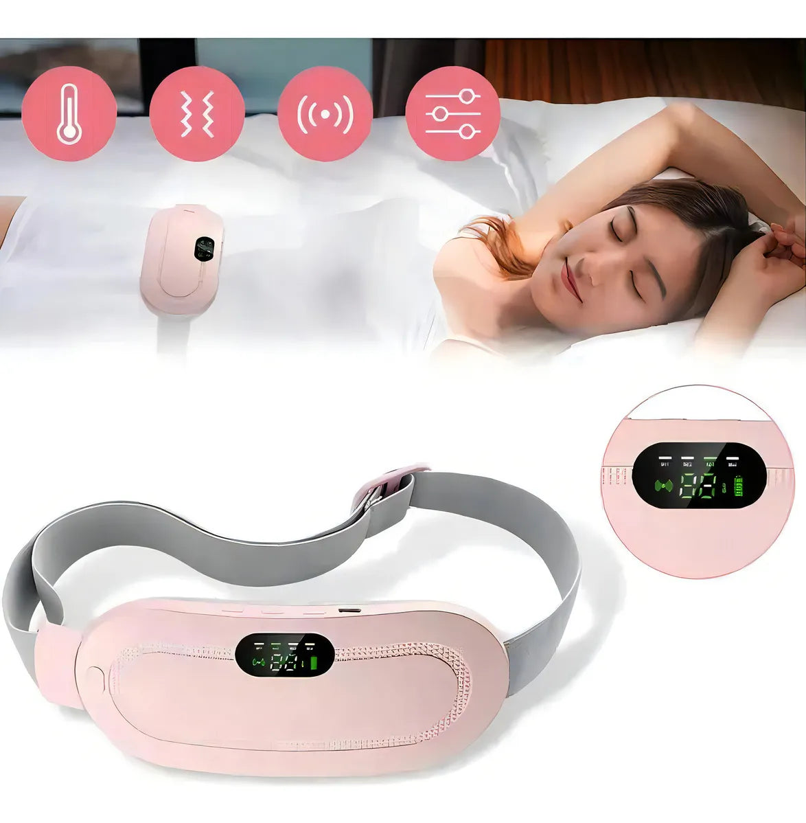 CALMABELT™ 🔥💆‍♀️ - ¡EL MEJOR ALIADO PARA TU CICLO MENSTRUAL!