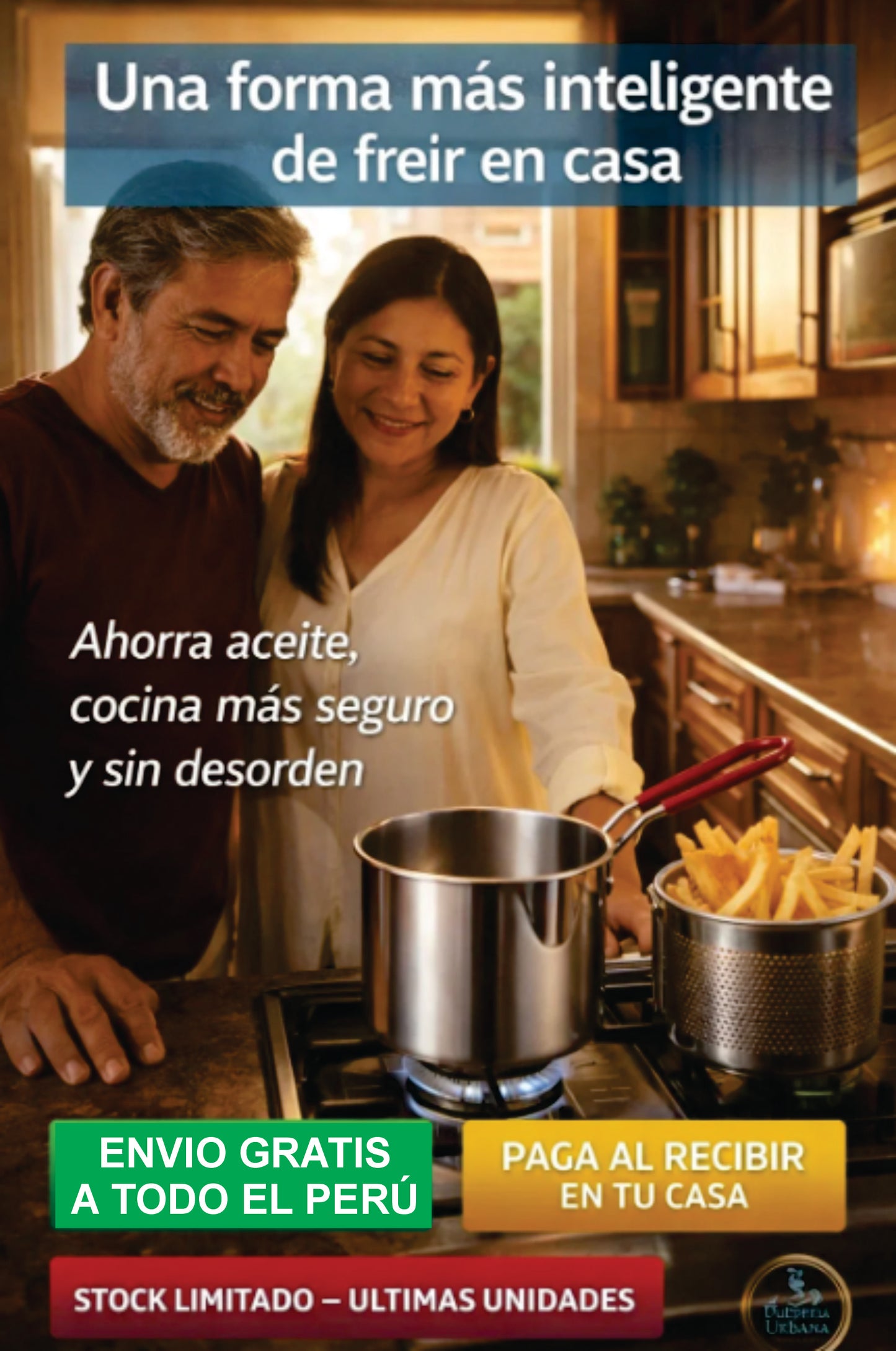 OLLA ACERO 316 INOXIDABLE PARA FREIR