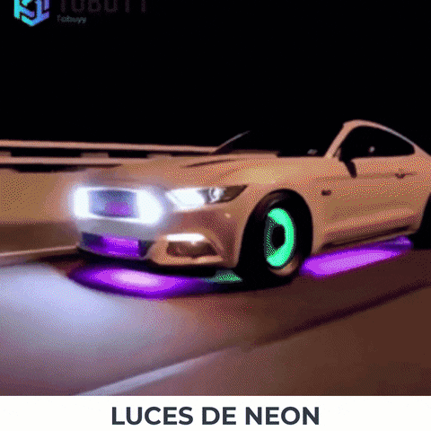 Luces LED Neón para Llantas Pack 2 Unid